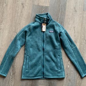 Patagonia better sweater jacket abalone blue XS